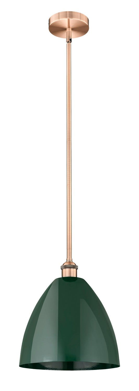 Innovations 616-1S-AC-MBD-12-GR One Light Mini Pendant, Antique Copper