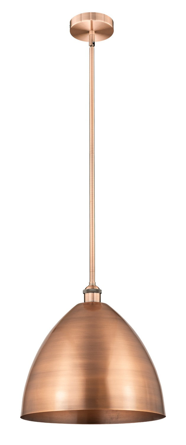 Innovations 616-1S-AC-MBD-16-AC One Light Mini Pendant, Antique Copper