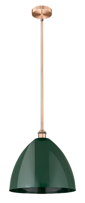 Innovations 616-1S-AC-MBD-16-GR One Light Mini Pendant, Antique Copper