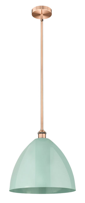 Innovations 616-1S-AC-MBD-16-SF One Light Mini Pendant, Antique Copper