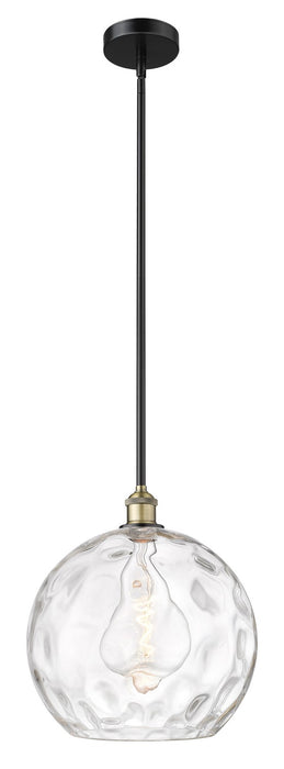 Innovations 616-1S-BAB-G1215-14 One Light Pendant, Black Antique Brass