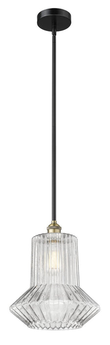 Innovations 616-1S-BAB-G212 One Light Mini Pendant, Black Antique Brass