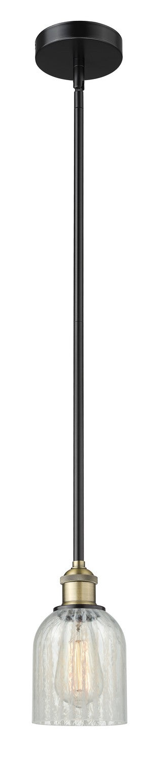 Innovations 616-1S-BAB-G2511 One Light Mini Pendant, Black Antique Brass