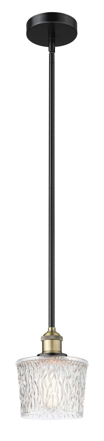 Innovations 616-1S-BAB-G402 One Light Mini Pendant, Black Antique Brass