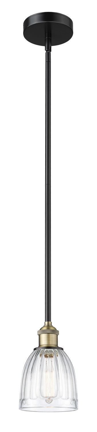 Innovations 616-1S-BAB-G442 One Light Mini Pendant, Black Antique Brass
