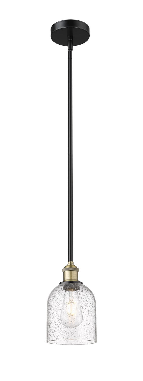 Innovations 616-1S-BAB-G558-6SDY One Light Mini Pendant, Black Antique Brass
