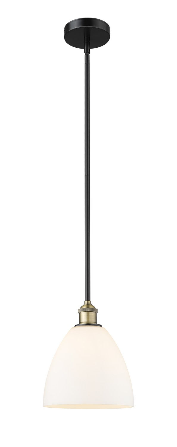 Innovations 616-1S-BAB-GBD-91 One Light Mini Pendant, Black Antique Brass
