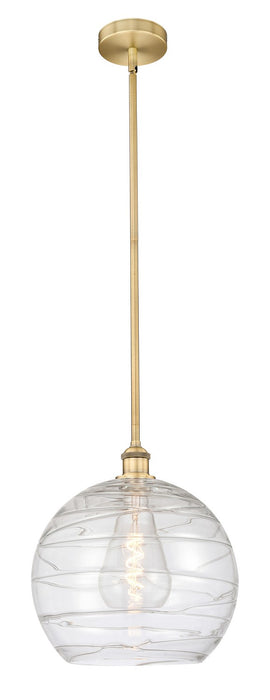 Innovations 616-1S-BB-G1213-14 One Light Pendant, Brushed Brass