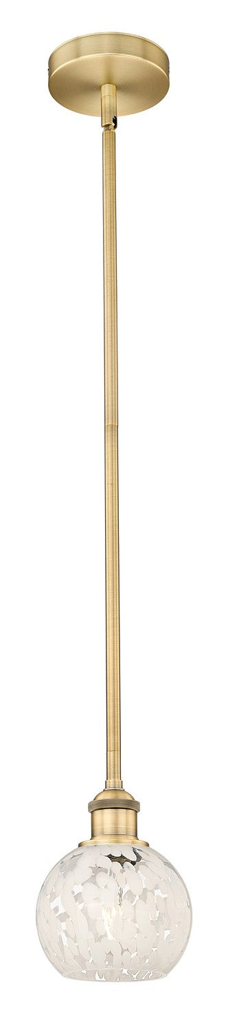 Innovations 616-1S-BB-G1216-6WM LED Mini Pendant, Brushed Brass