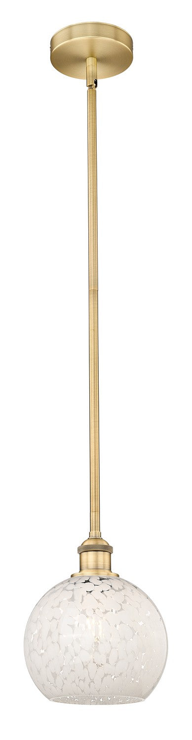 Innovations 616-1S-BB-G1216-8WM LED Mini Pendant, Brushed Brass