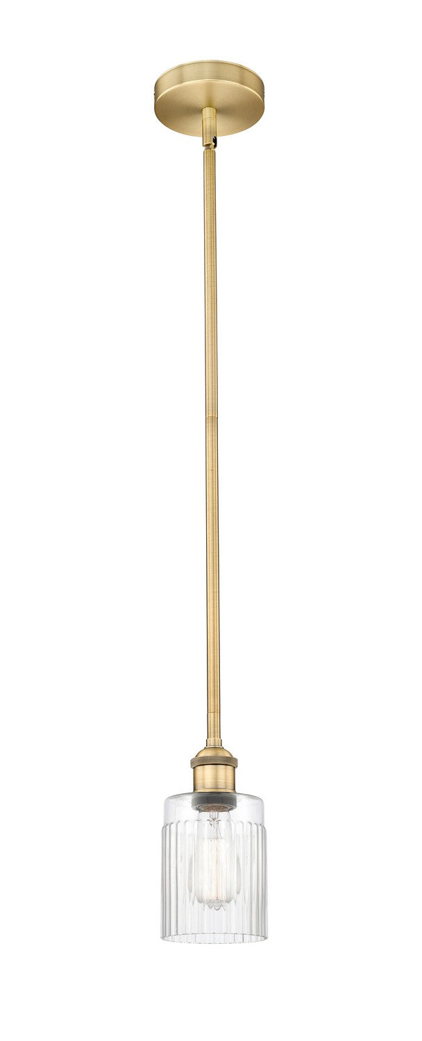 Innovations 616-1S-BB-G342 One Light Mini Pendant, Brushed Brass