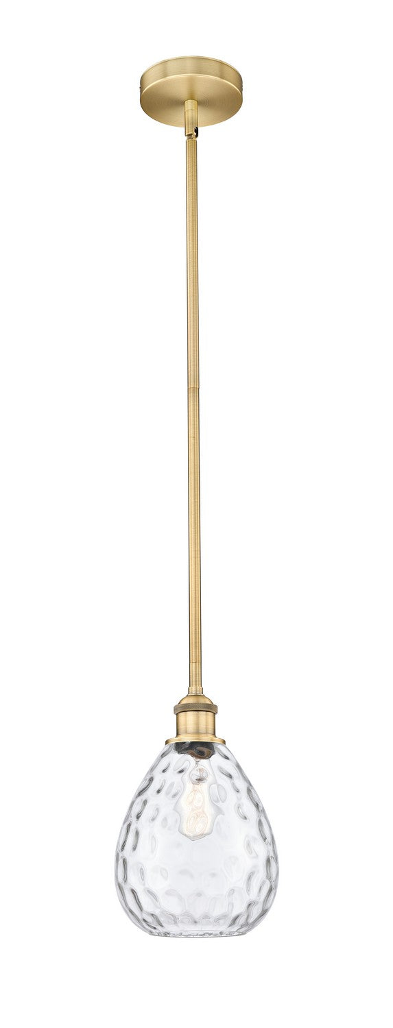 Innovations 616-1S-BB-G372 One Light Mini Pendant, Brushed Brass