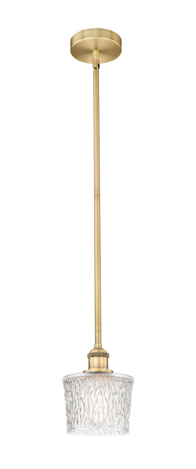 Innovations 616-1S-BB-G402 One Light Mini Pendant, Brushed Brass