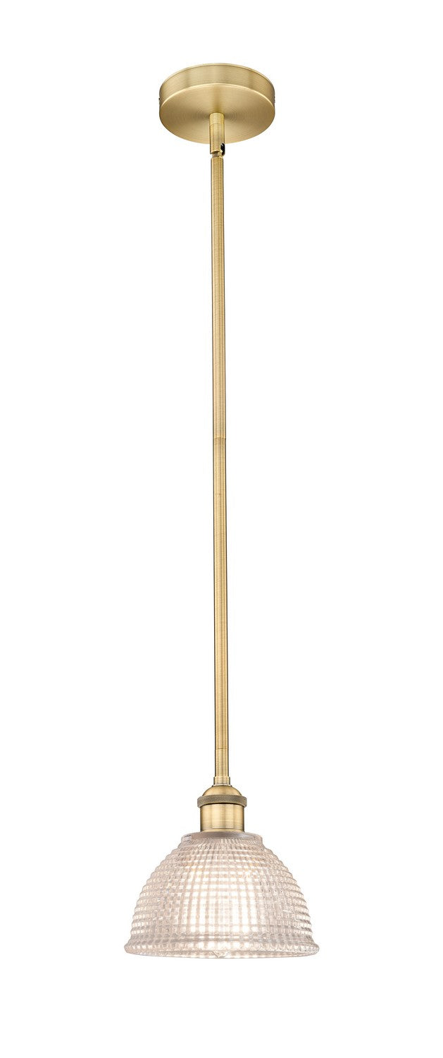 Innovations 616-1S-BB-G422 One Light Mini Pendant, Brushed Brass