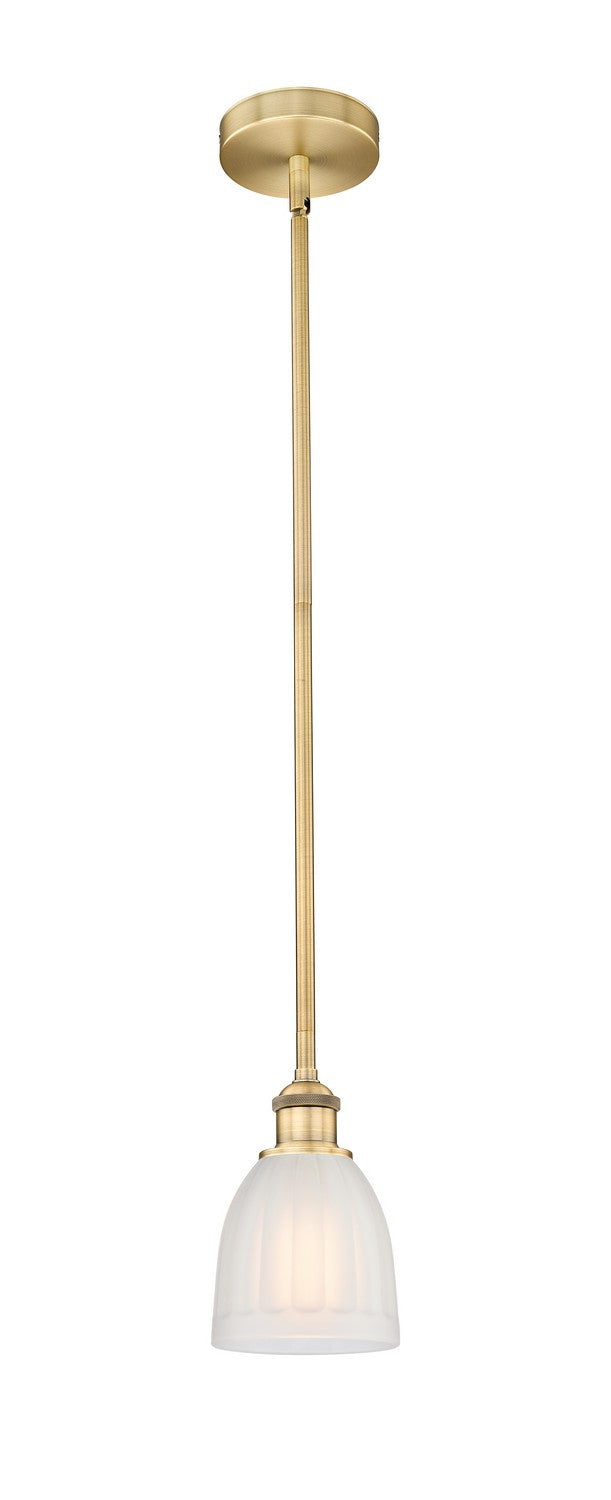 Innovations 616-1S-BB-G441 One Light Mini Pendant, Brushed Brass