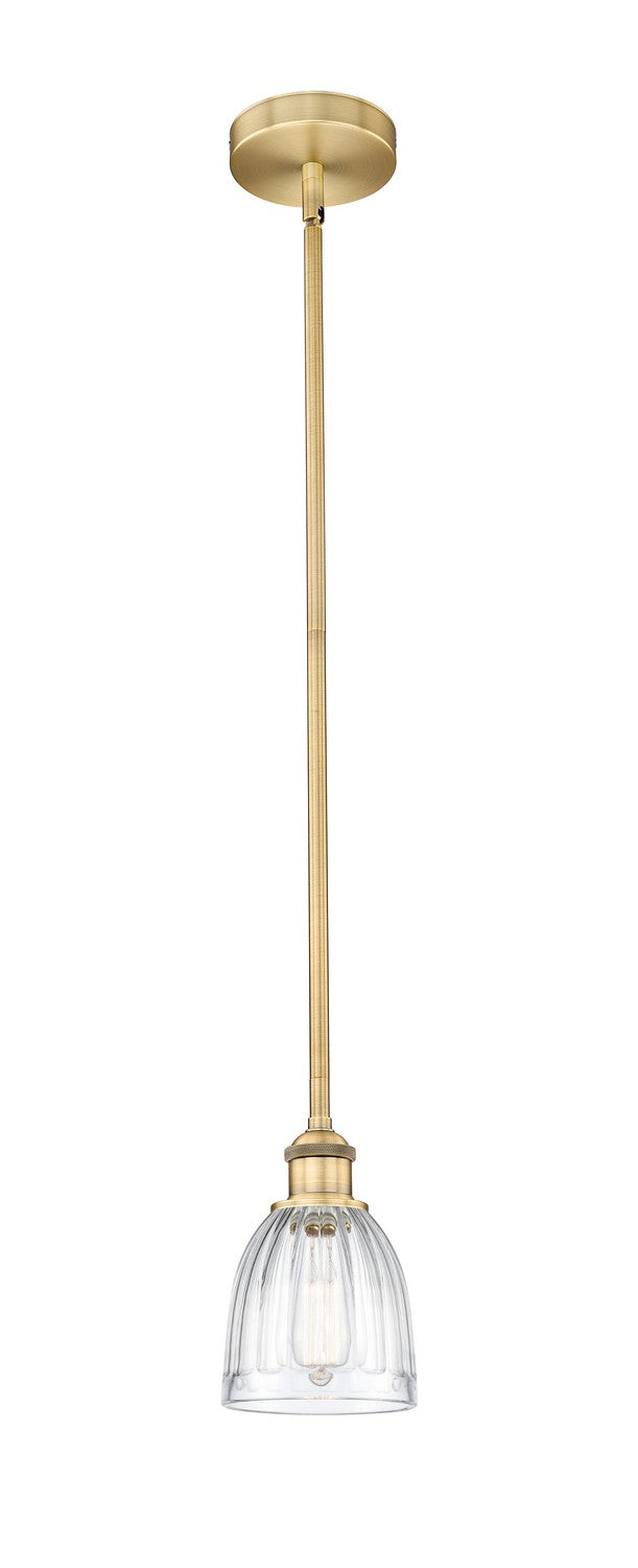 Innovations 616-1S-BB-G442 One Light Mini Pendant, Brushed Brass