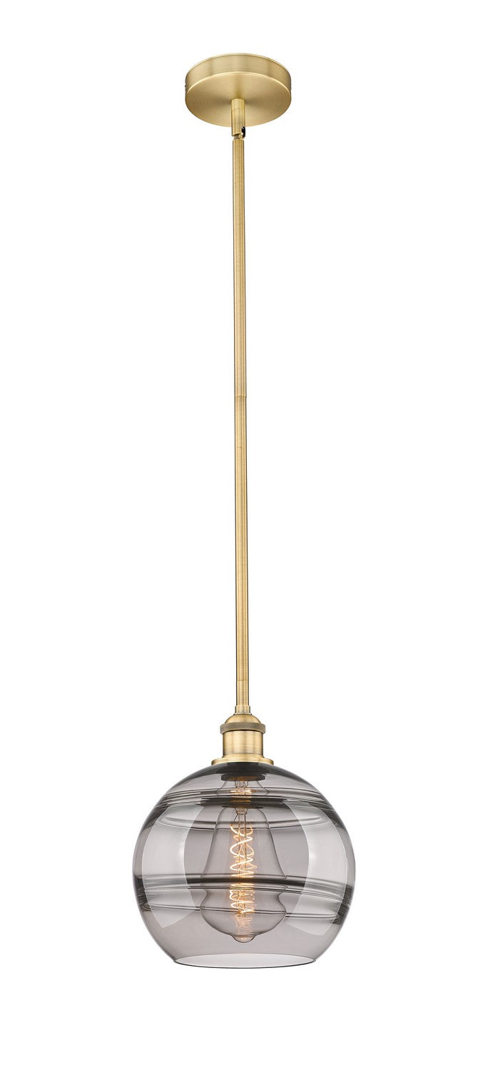Innovations 616-1S-BB-G556-10SM One Light Mini Pendant, Brushed Brass