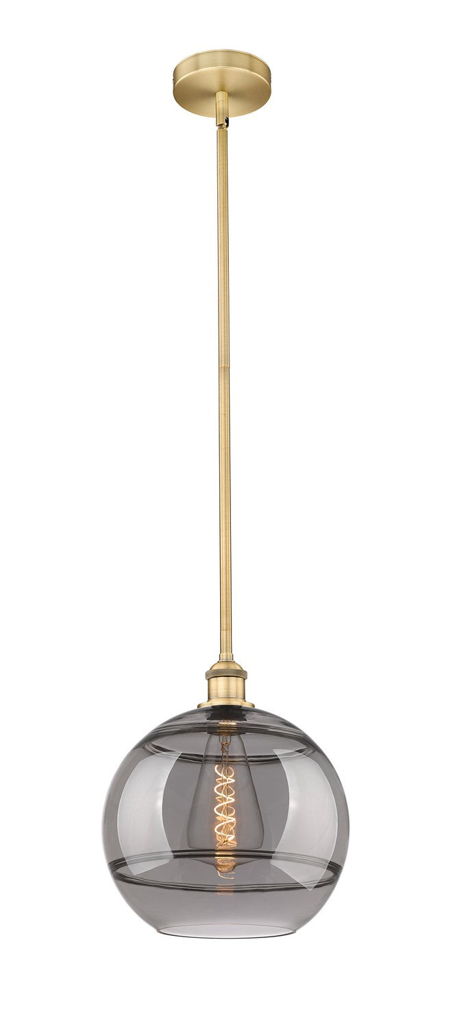 Innovations 616-1S-BB-G556-12SM One Light Mini Pendant, Brushed Brass