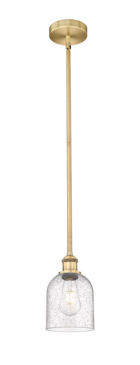 Innovations 616-1S-BB-G558-6SDY One Light Mini Pendant, Brushed Brass