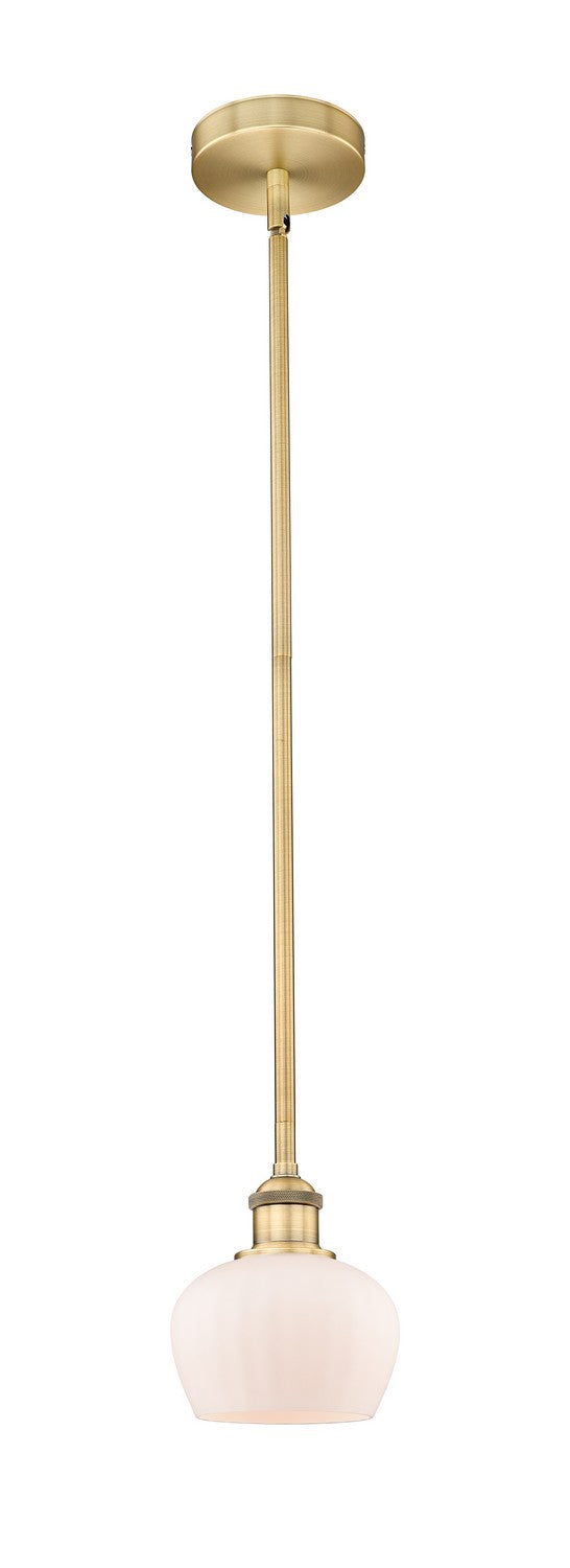 Innovations 616-1S-BB-G91 One Light Mini Pendant, Brushed Brass