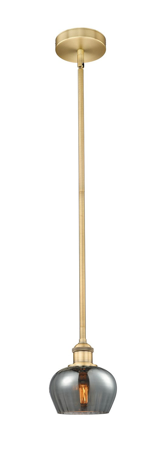 Innovations 616-1S-BB-G93 One Light Mini Pendant, Brushed Brass