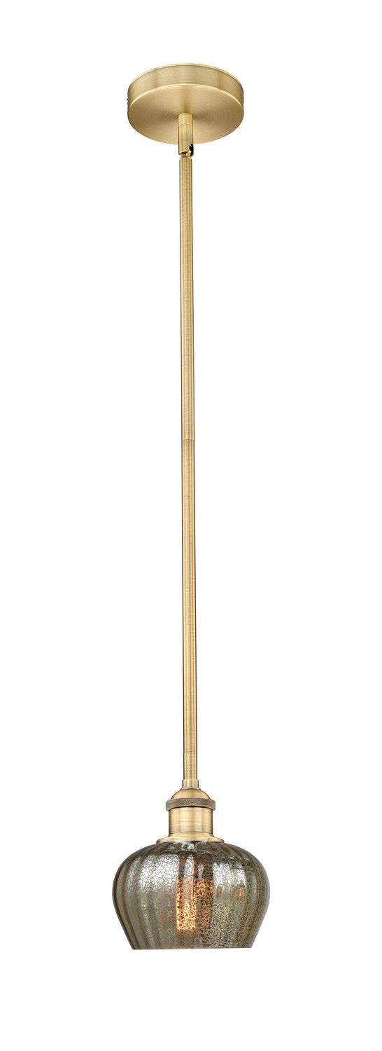 Innovations 616-1S-BB-G96 One Light Mini Pendant, Brushed Brass