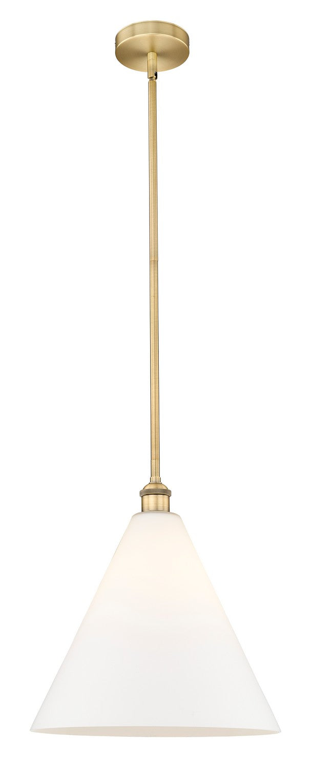 Innovations 616-1S-BB-GBC-161 One Light Pendant, Brushed Brass