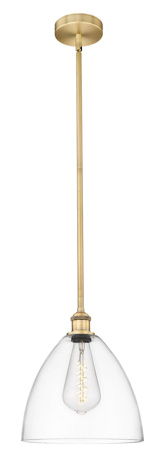 Innovations 616-1S-BB-GBD-122 One Light Mini Pendant, Brushed Brass