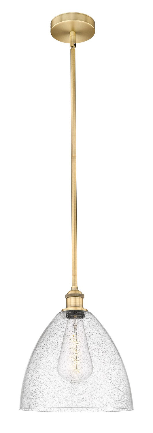 Innovations 616-1S-BB-GBD-124 One Light Mini Pendant, Brushed Brass