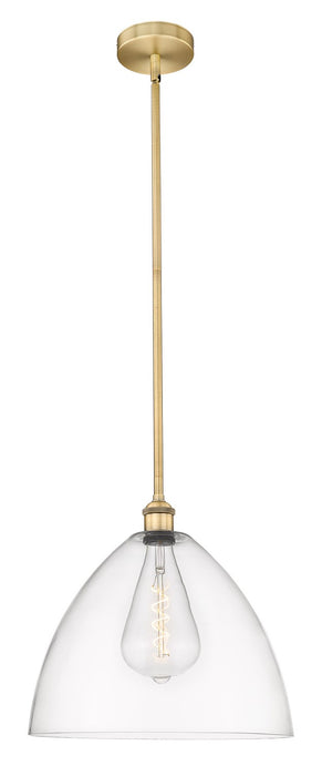 Innovations 616-1S-BB-GBD-162 One Light Pendant, Brushed Brass