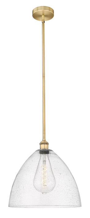 Innovations 616-1S-BB-GBD-164 One Light Pendant, Brushed Brass