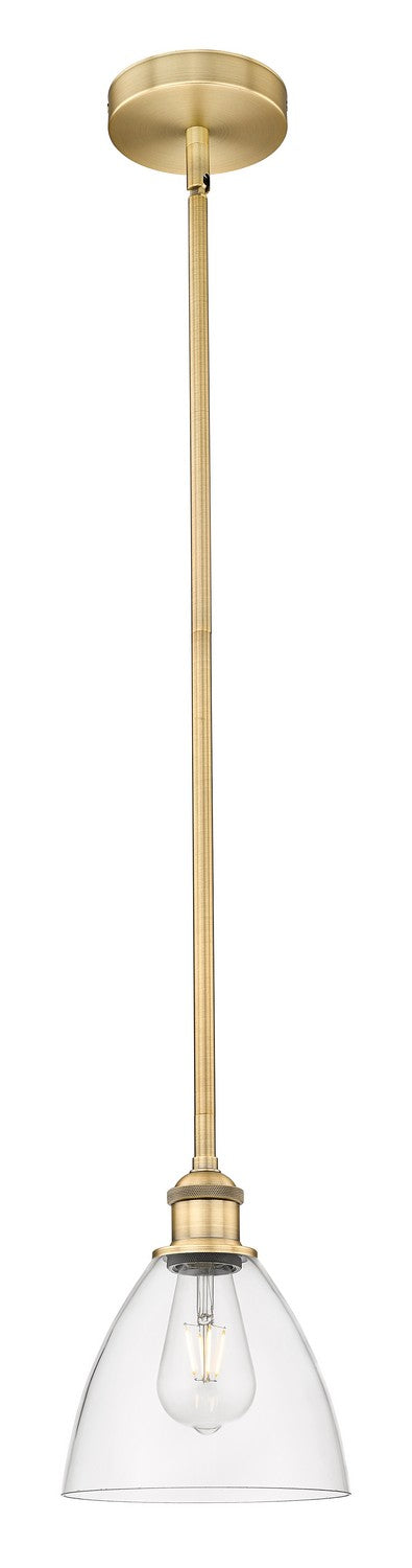 Innovations 616-1S-BB-GBD-752 One Light Mini Pendant, Brushed Brass