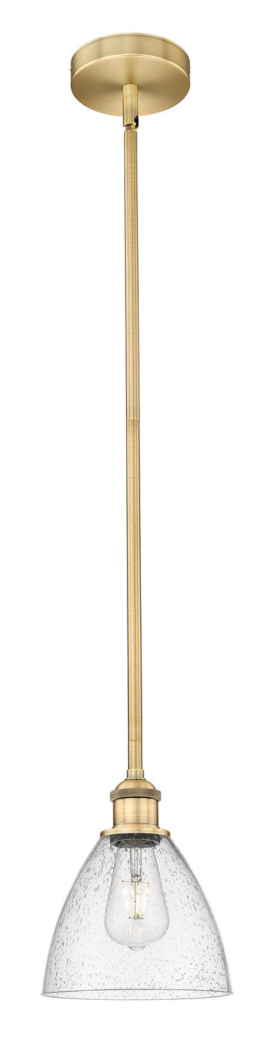 Innovations 616-1S-BB-GBD-754 One Light Mini Pendant, Brushed Brass