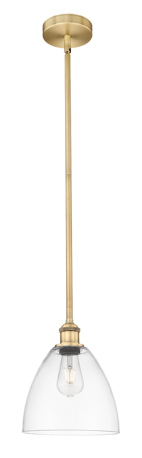 Innovations 616-1S-BB-GBD-92 One Light Mini Pendant, Brushed Brass