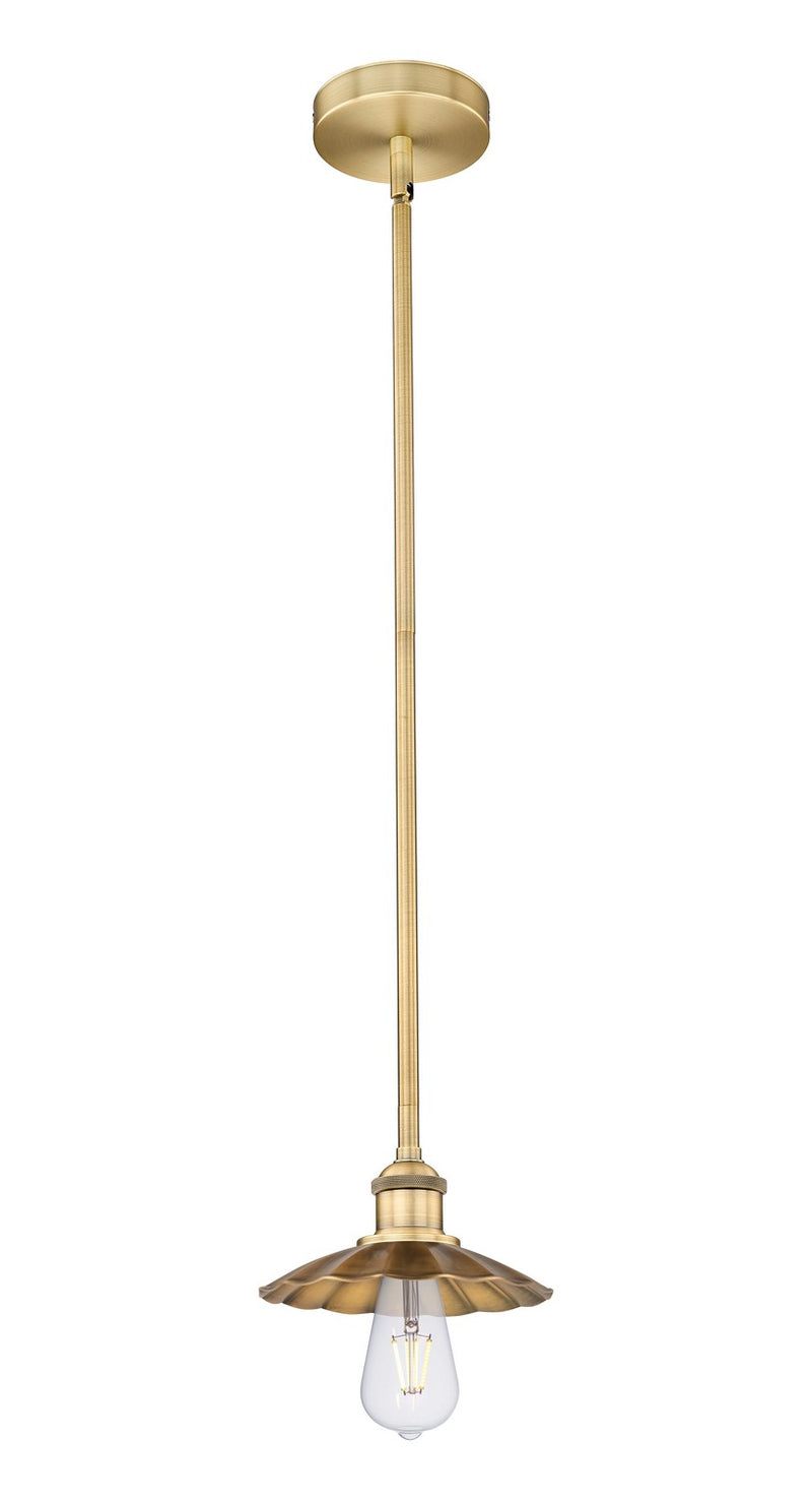 Innovations 616-1S-BB-M17-BB LED Mini Pendant, Brushed Brass