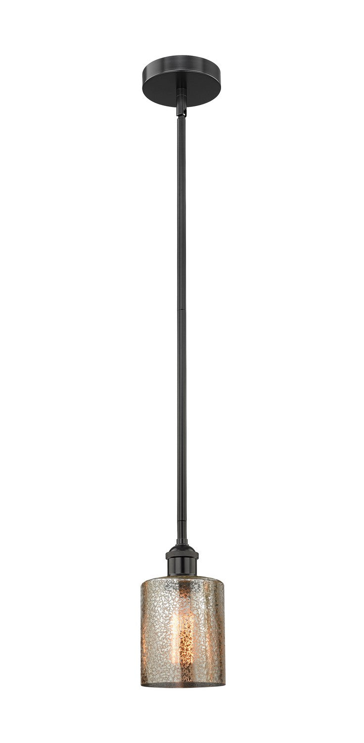 Innovations 616-1S-BK-G116 One Light Mini Pendant, Matte Black