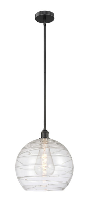 Innovations 616-1S-BK-G1213-14 One Light Pendant, Matte Black