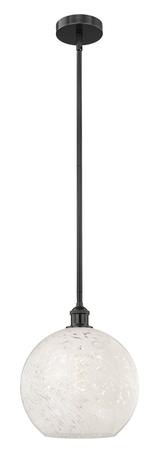 Innovations 616-1S-BK-G1216-12WM LED Mini Pendant, Matte Black