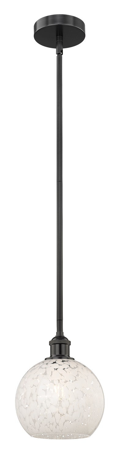 Innovations 616-1S-BK-G1216-8WM LED Mini Pendant, Matte Black