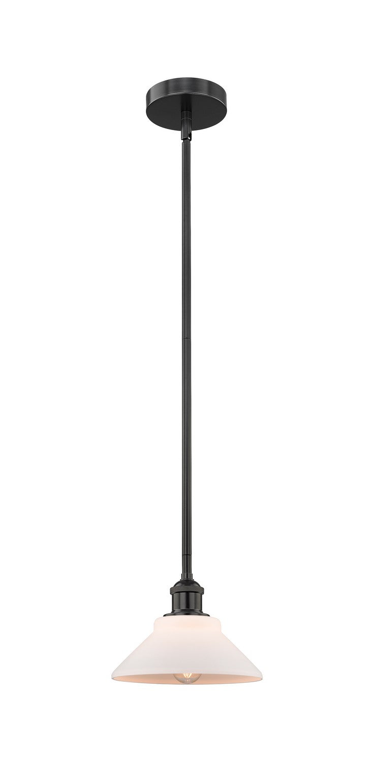 Innovations 616-1S-BK-G131 One Light Mini Pendant, Matte Black