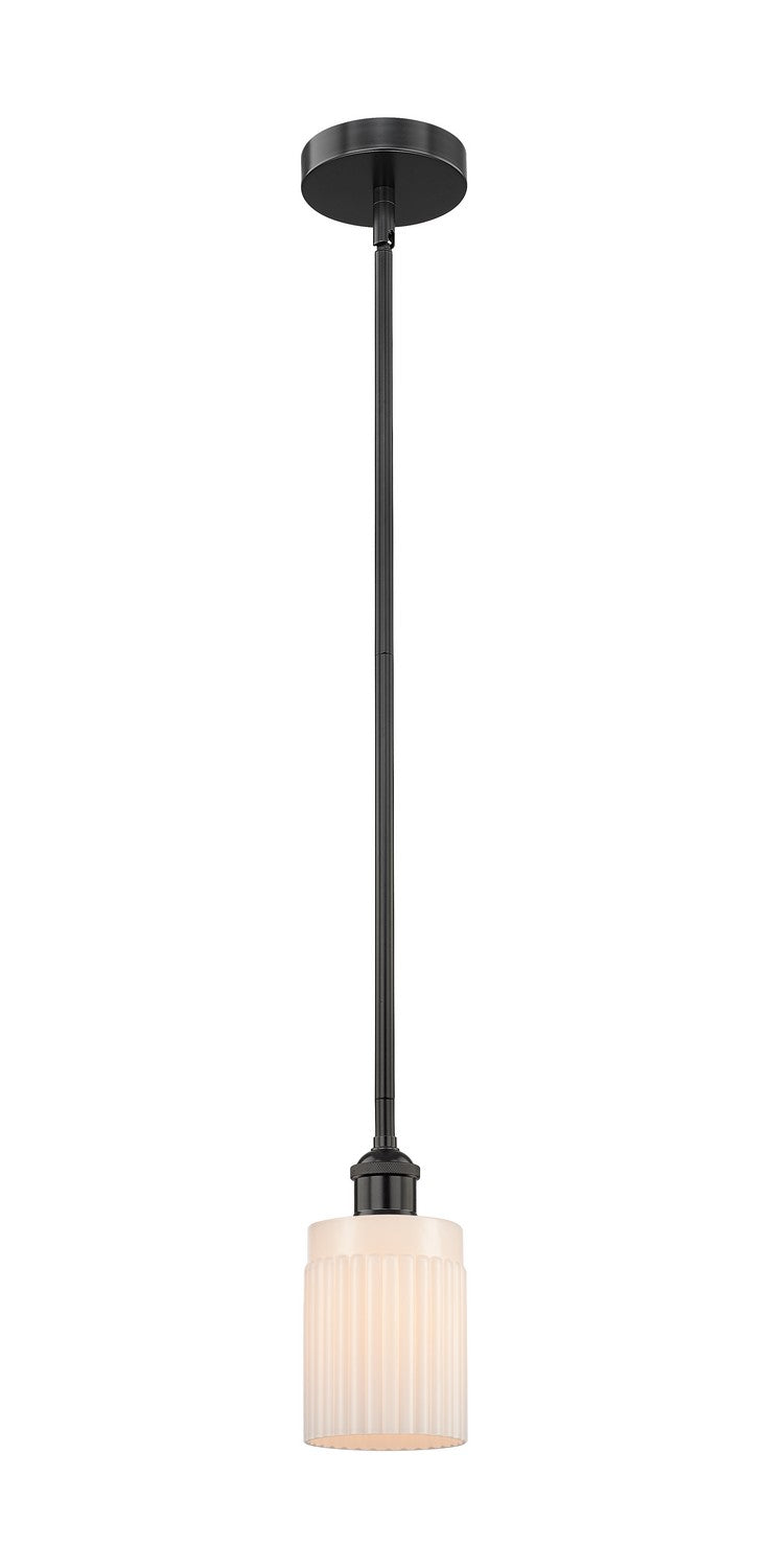 Innovations 616-1S-BK-G341 One Light Mini Pendant, Matte Black