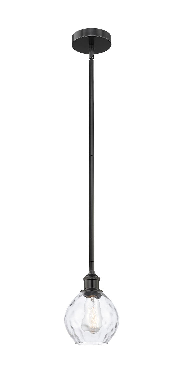 Innovations 616-1S-BK-G362 One Light Mini Pendant, Matte Black