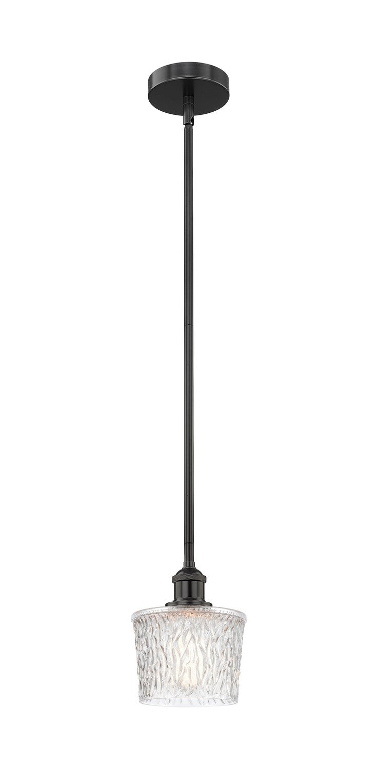 Innovations 616-1S-BK-G402 One Light Mini Pendant, Matte Black