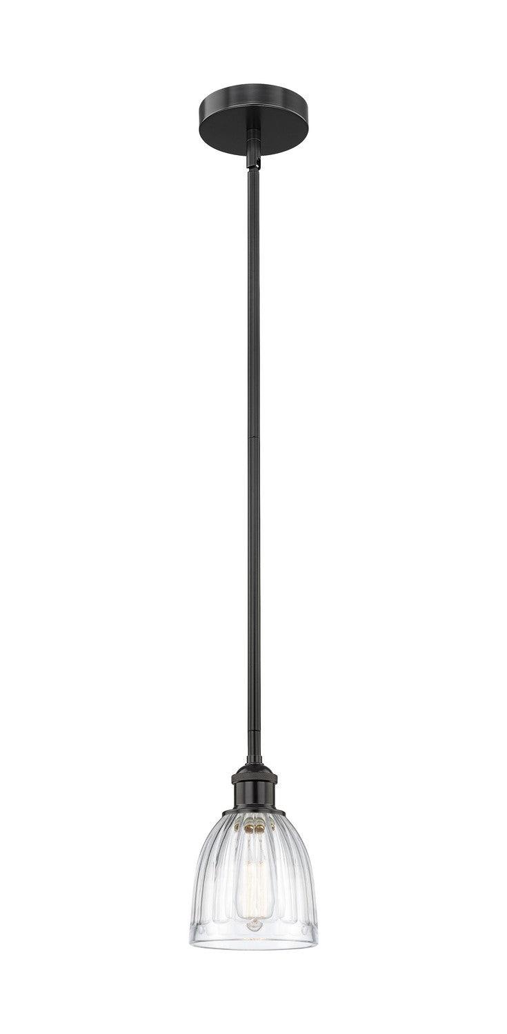 Innovations 616-1S-BK-G442 One Light Mini Pendant, Matte Black