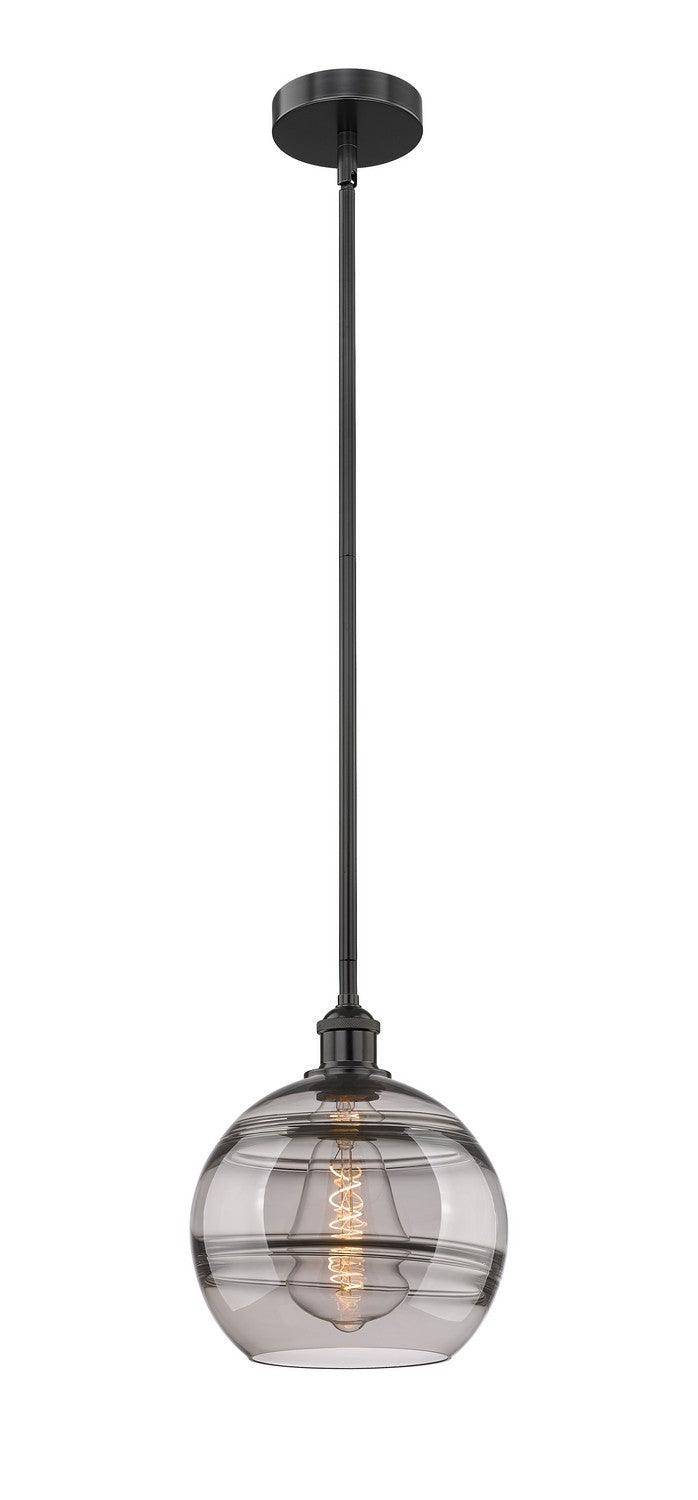 Innovations 616-1S-BK-G556-10SM One Light Mini Pendant, Matte Black