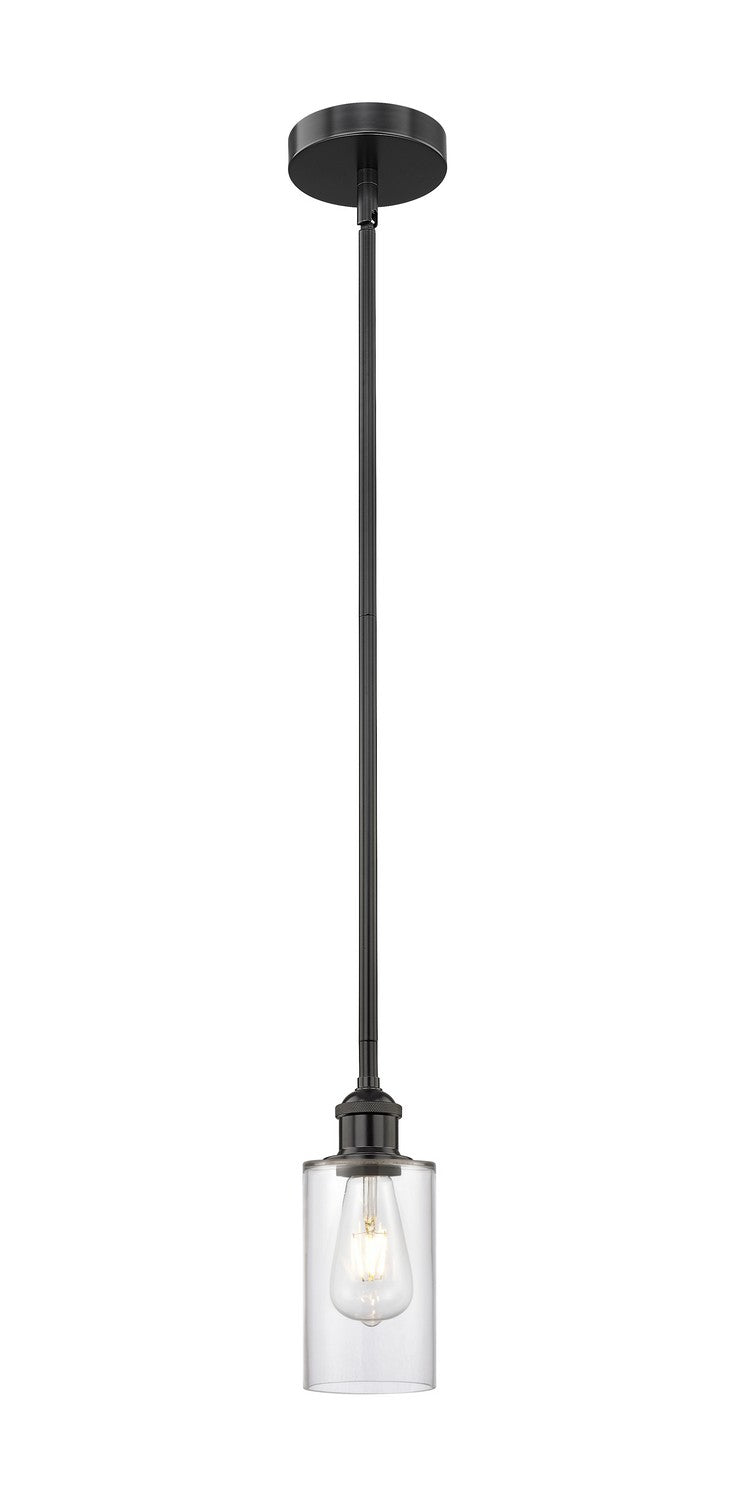 Innovations 616-1S-BK-G802 One Light Mini Pendant, Matte Black