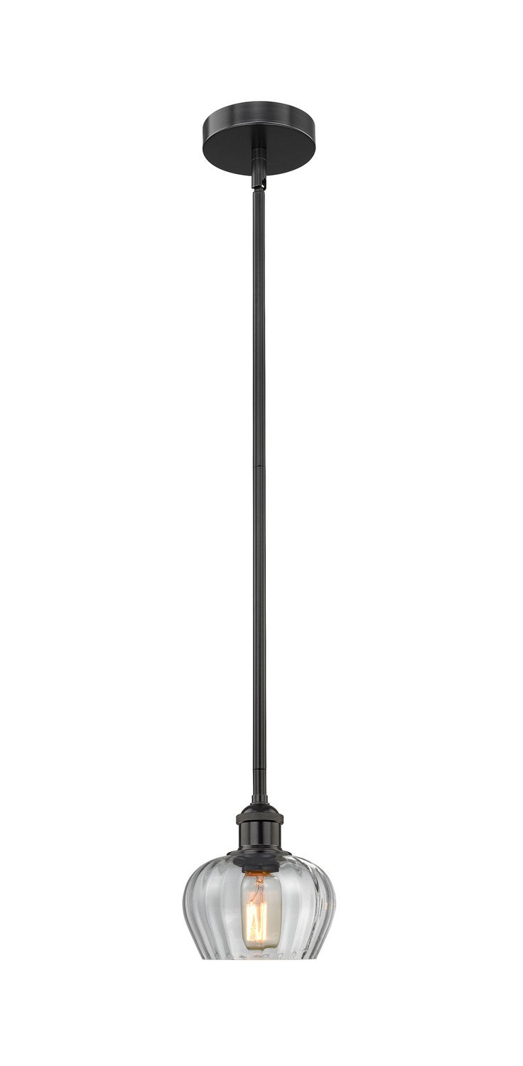 Innovations 616-1S-BK-G92 One Light Mini Pendant, Matte Black