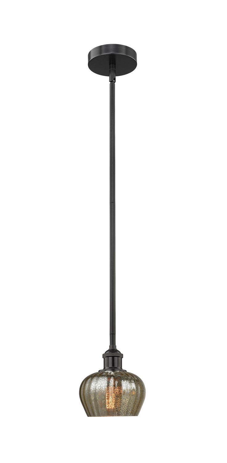 Innovations 616-1S-BK-G96 One Light Mini Pendant, Matte Black