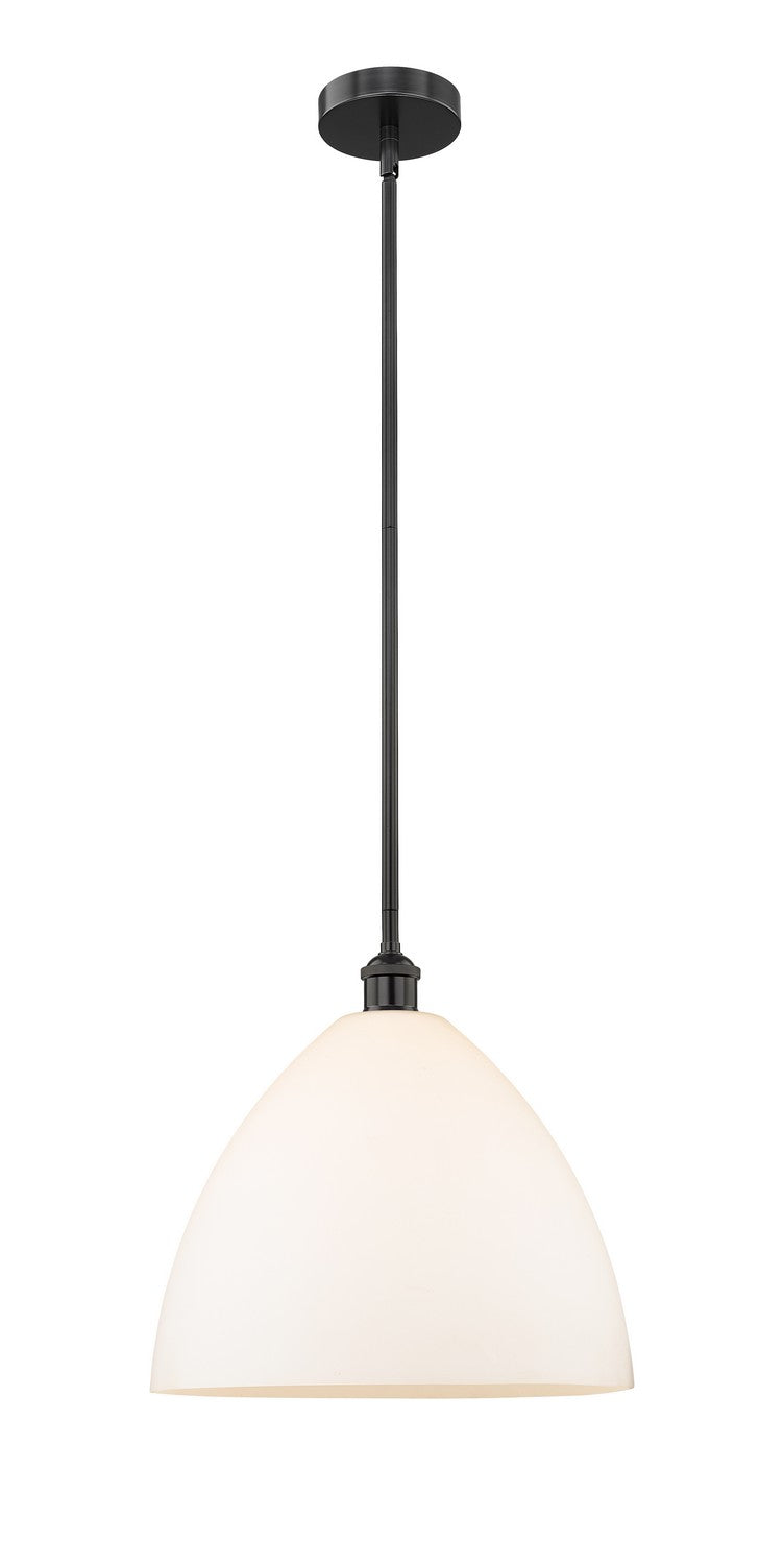 Innovations 616-1S-BK-GBD-161 One Light Pendant, Matte Black