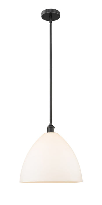 Innovations 616-1S-BK-GBD-161 One Light Pendant, Matte Black